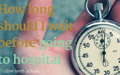 How long should I wait before going to hospital?