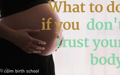 What to do if you don’t trust your body?