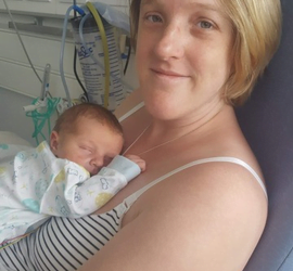 “It was such a different experience to my first birth. I truly believe that with the right support and mindset every woman can birth at home.”