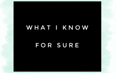 What I Know For Sure (about Hypnobirthing!)