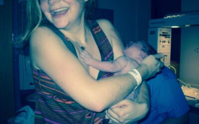 I feel justified in saying that this was MY perfect birth