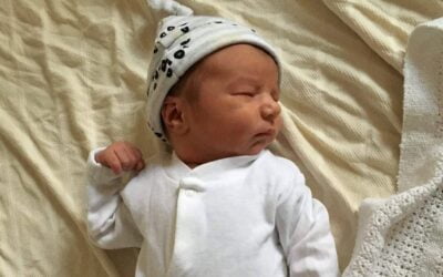 Our little miracle rainbow baby