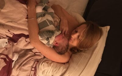 We were all asleep by 4am and slept through until 8-9am the next morning!