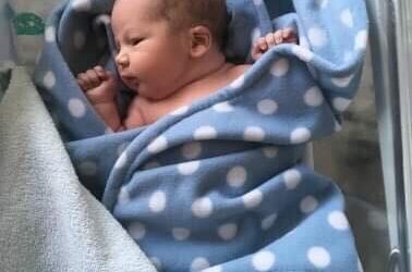 We are lucky to have been blessed with a very chilled-out baby