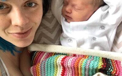 We were just sat on the sofa with a well deserved pizza and a new baby