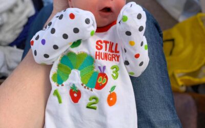 One baby, one mum, one dad, two ambulances, four paramedics and two midwives…