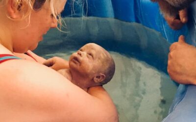 I was giddy and could have jumped for joy if I didn’t have a baby’s body coming out of me!