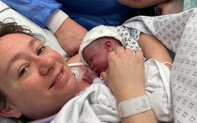 Holly was born in 7 minutes